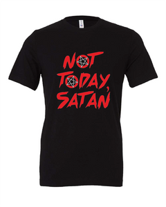 satan funny black tshirt t-shirt 