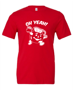 kool aid man drink mascot red tshirt t-shirt 