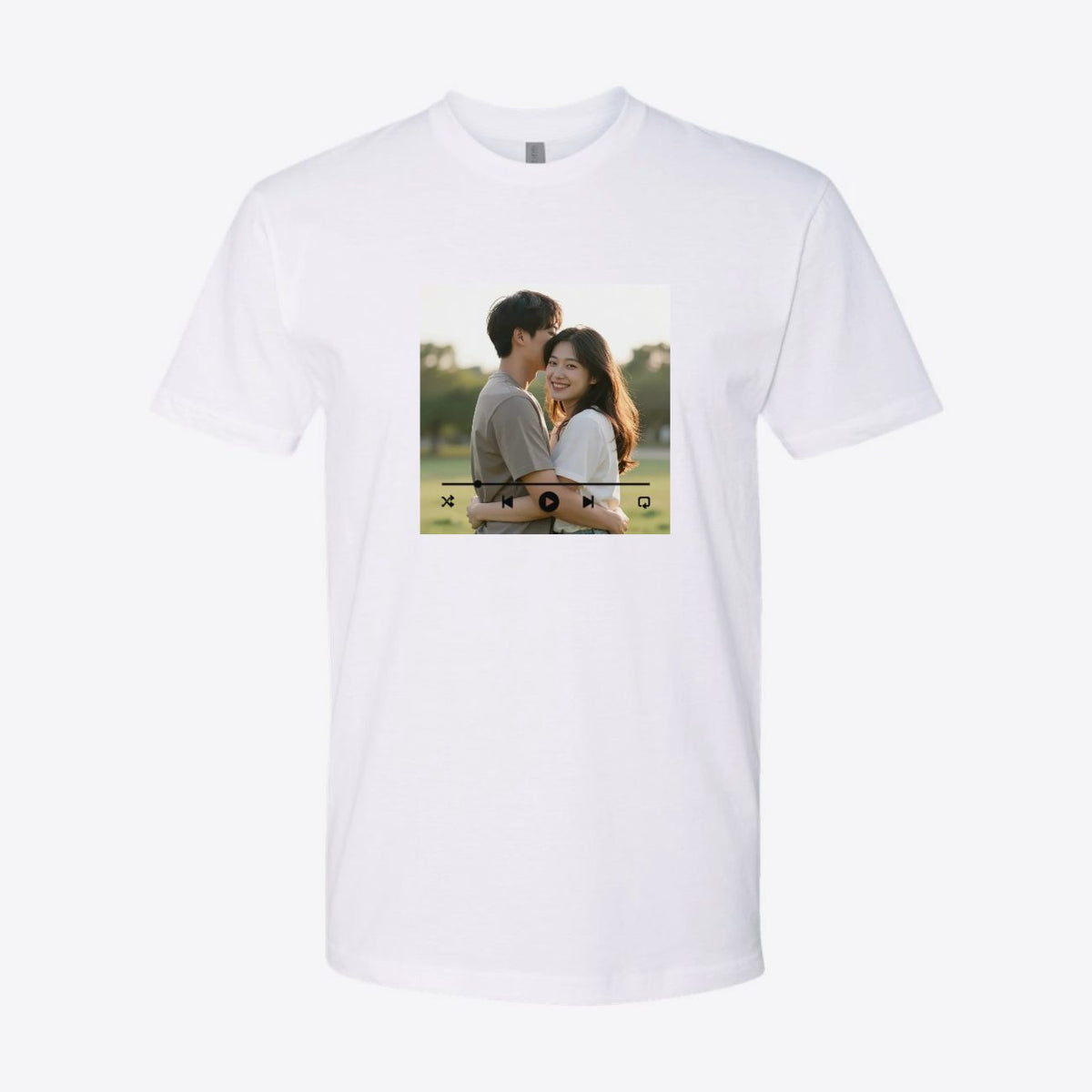 Our Favorite Song Photo Custom Tee