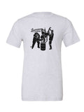 Oz Keg Stand on a white t-shirt