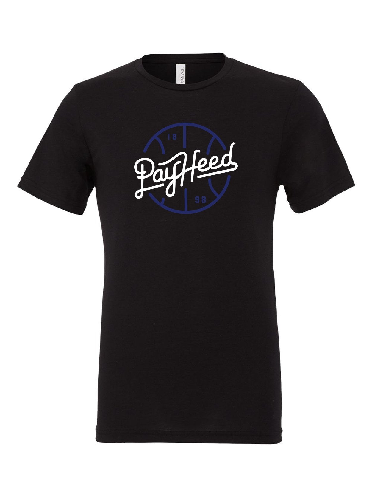 Pay Heed on a black t-shirt