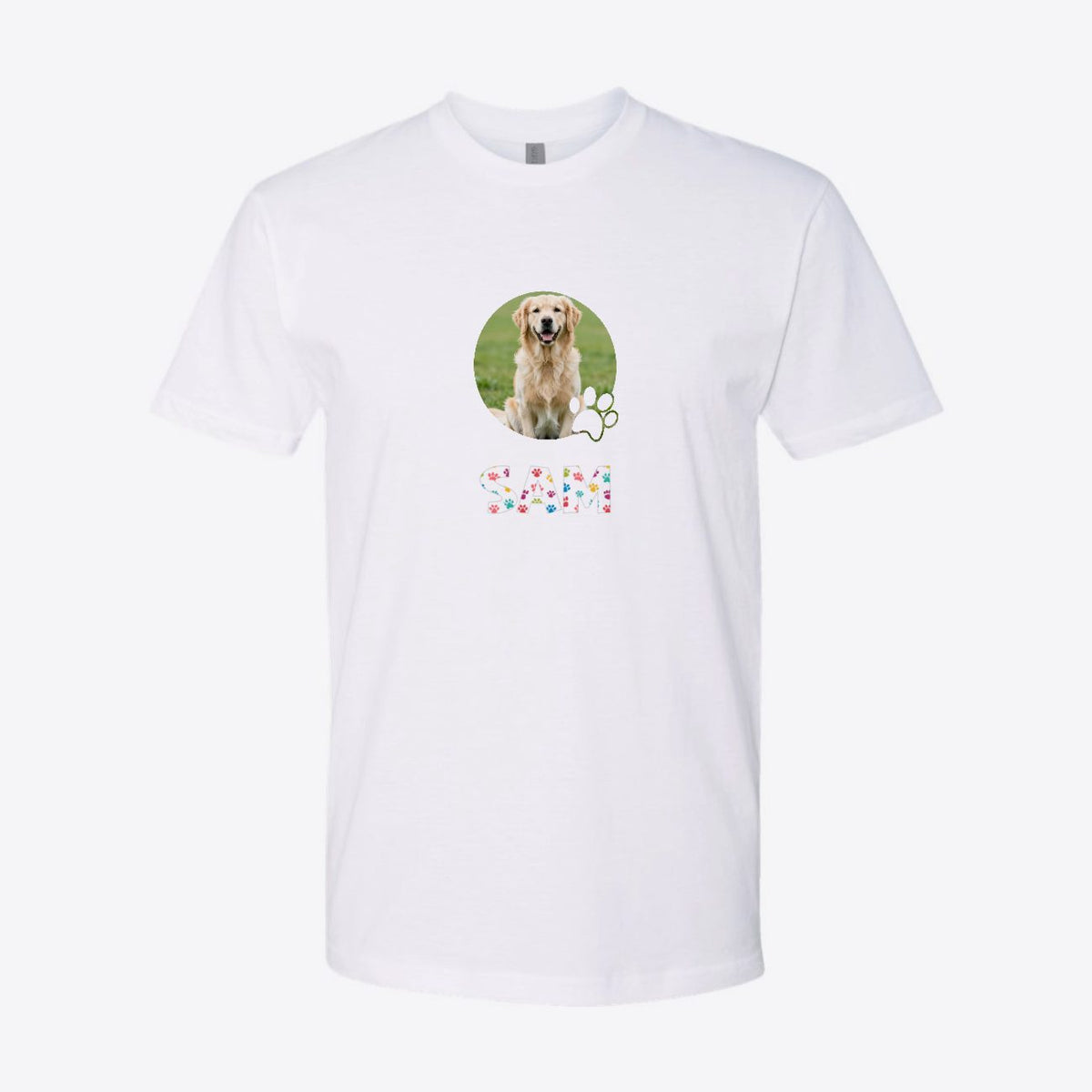 Pet Photo Style Custom Tee