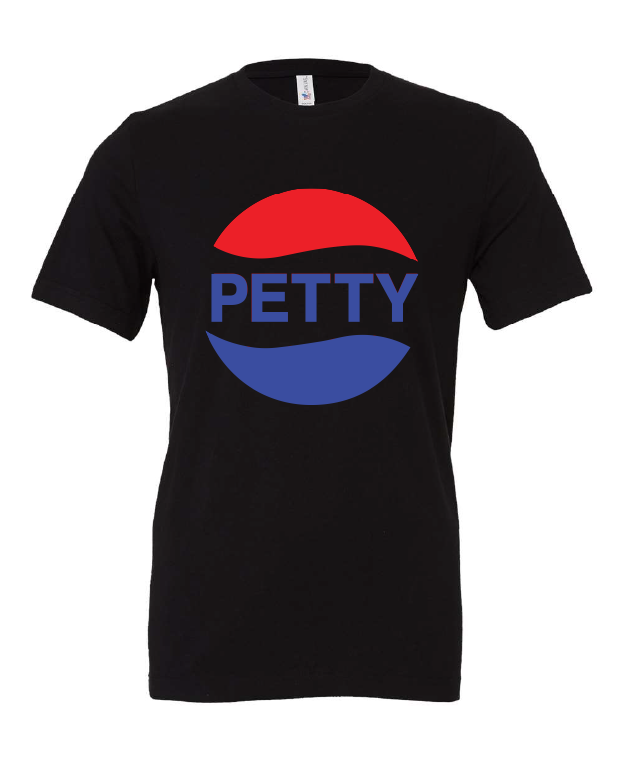 pepsi logo soda petty funny black tshirt t-shirt 