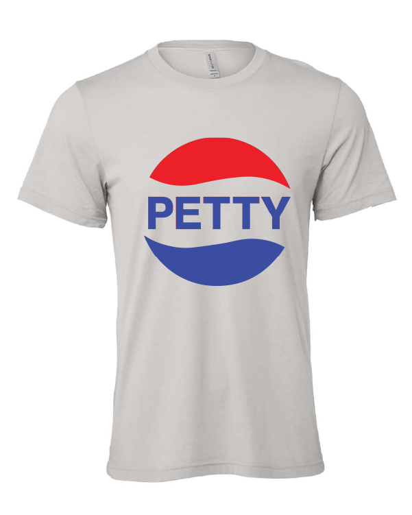 pepsi logo soda petty funny gray tshirt t-shirt 