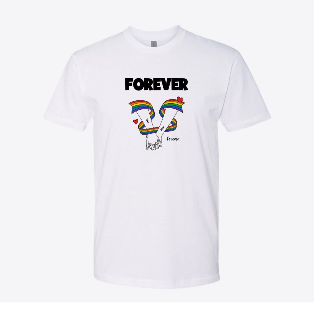 Pride Hands Custom Tee