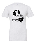 Psycho Killer design on a white t-shirt