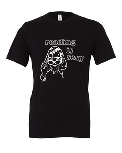 gilmore girls reading books library black tshirt t-shirt 