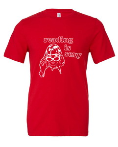 gilmore girls reading books library red tshirt t-shirt 