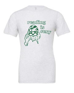 gilmore girls reading books library white tshirt t-shirt 
