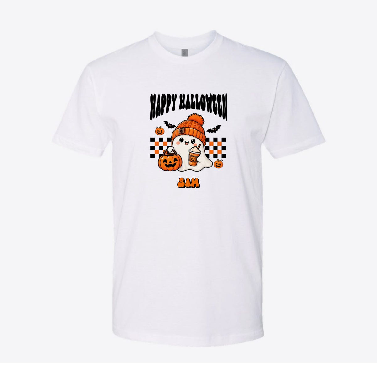 Retro Halloween Characters Custom Tee