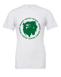 Reunite Pangea design on a white t-shirt