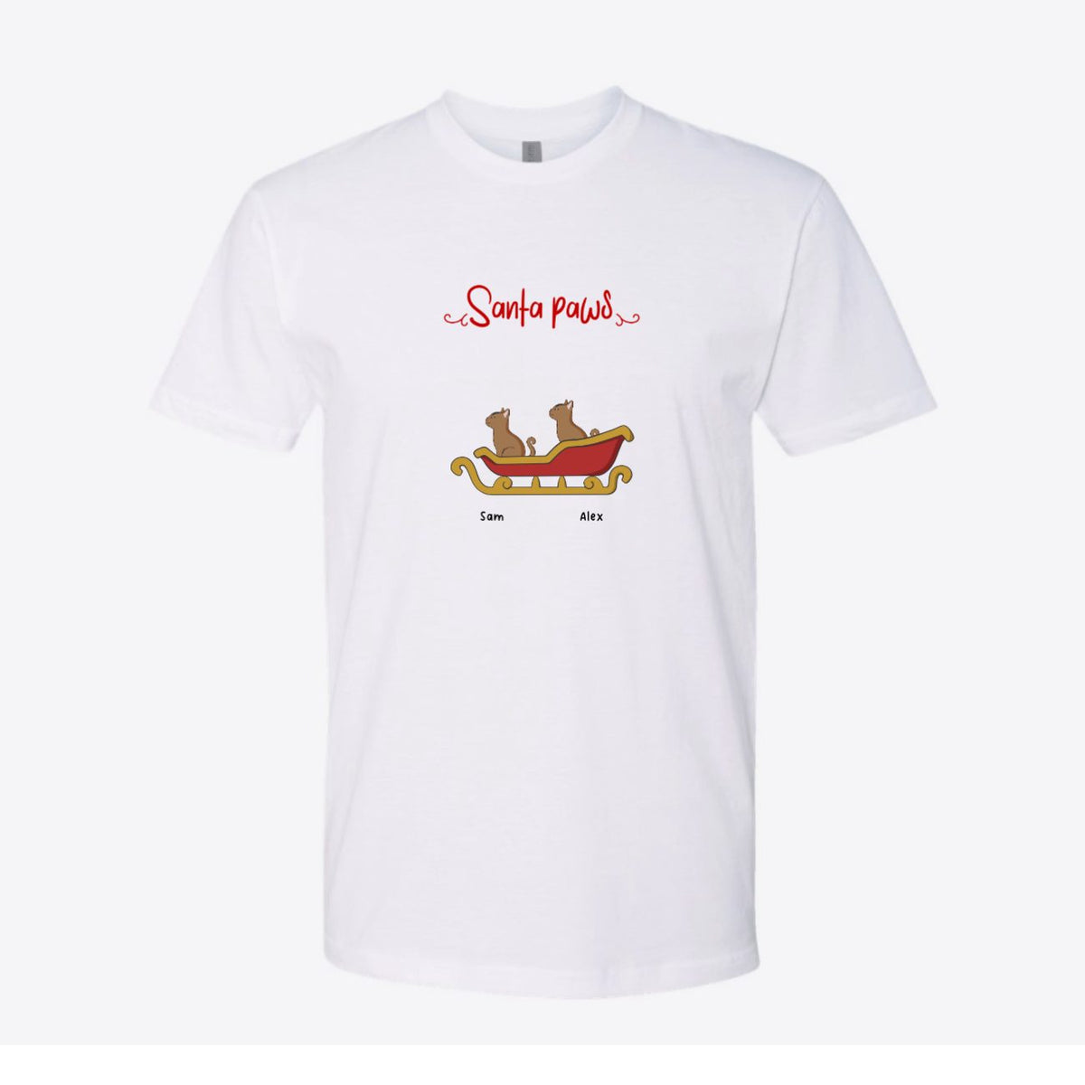 Santa Paws Custom Tee