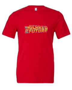 back to the future movie funny red tshirt red t-shirt