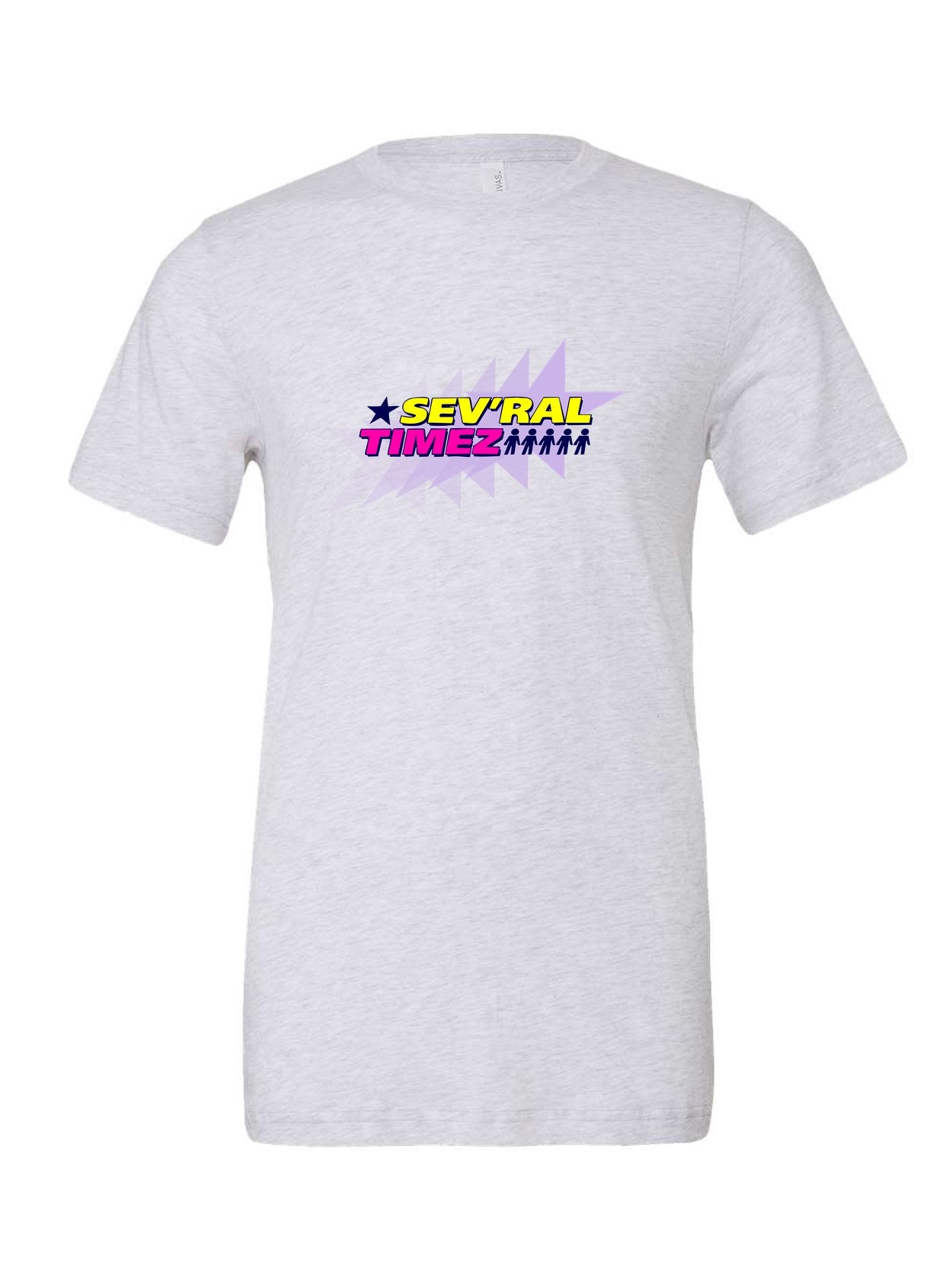 Sev'ral Timez on a white t-shirt
