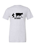 Ski Kansas on a white t-shirt