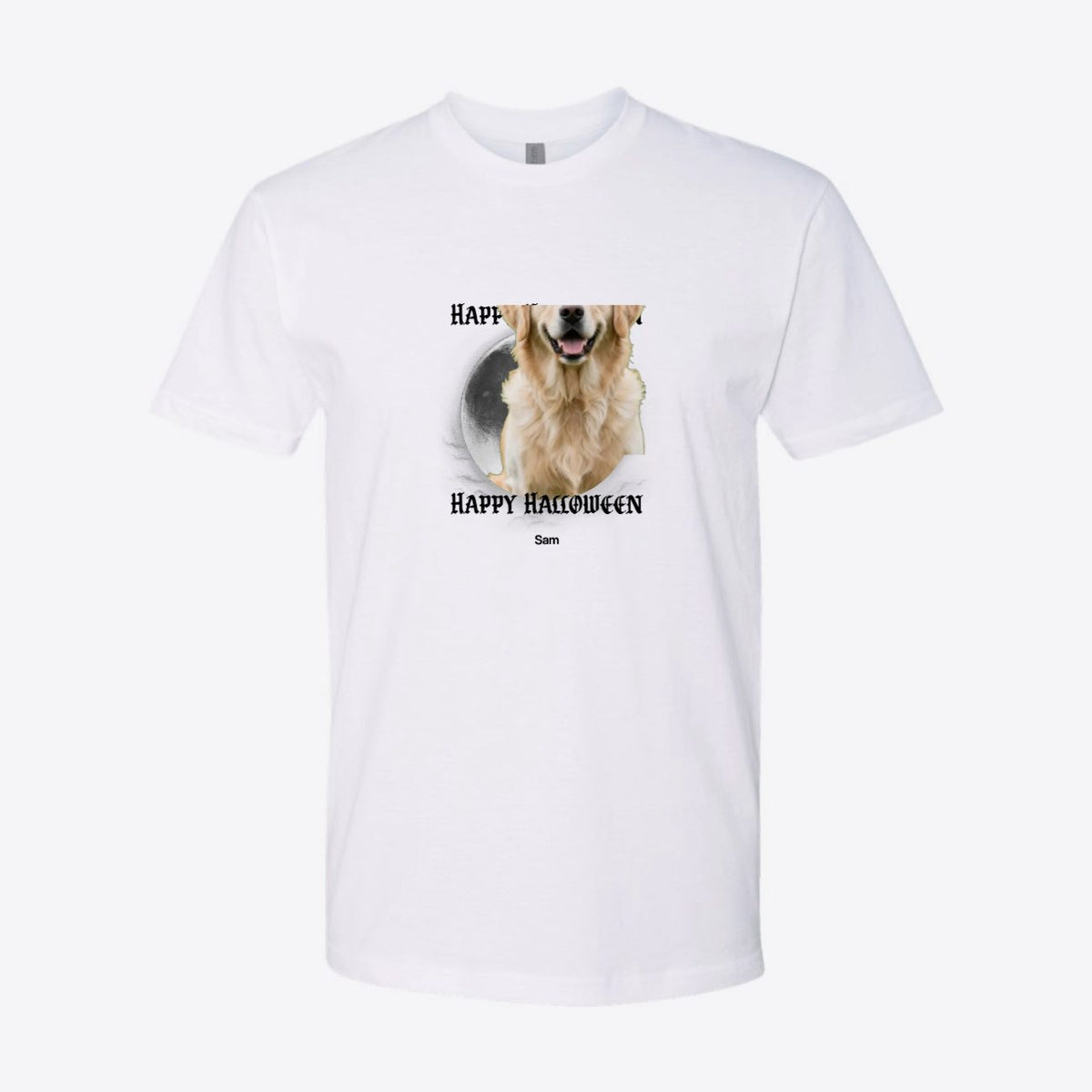 Spooky Season Pet Photo Custom Tee