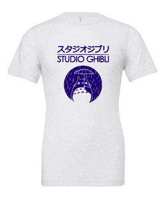 studio ghibli animation movie japanese white tshirt t-shirt