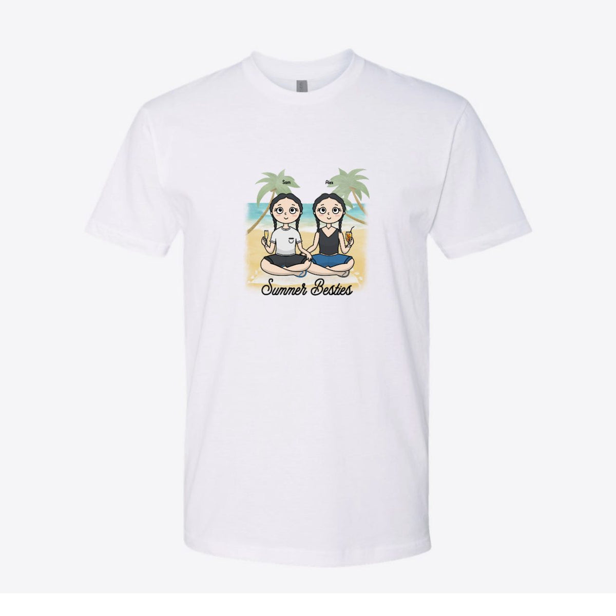 Summer Besties Custom Tee