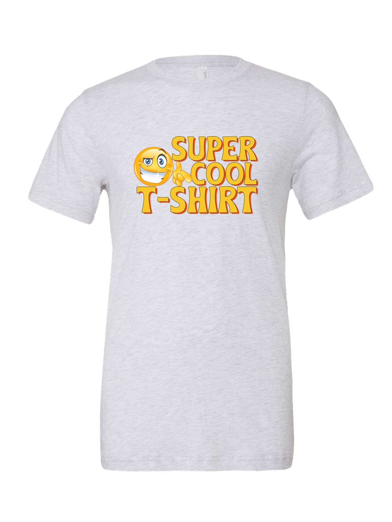 Super Cool T-Shirt on a white t-shirt