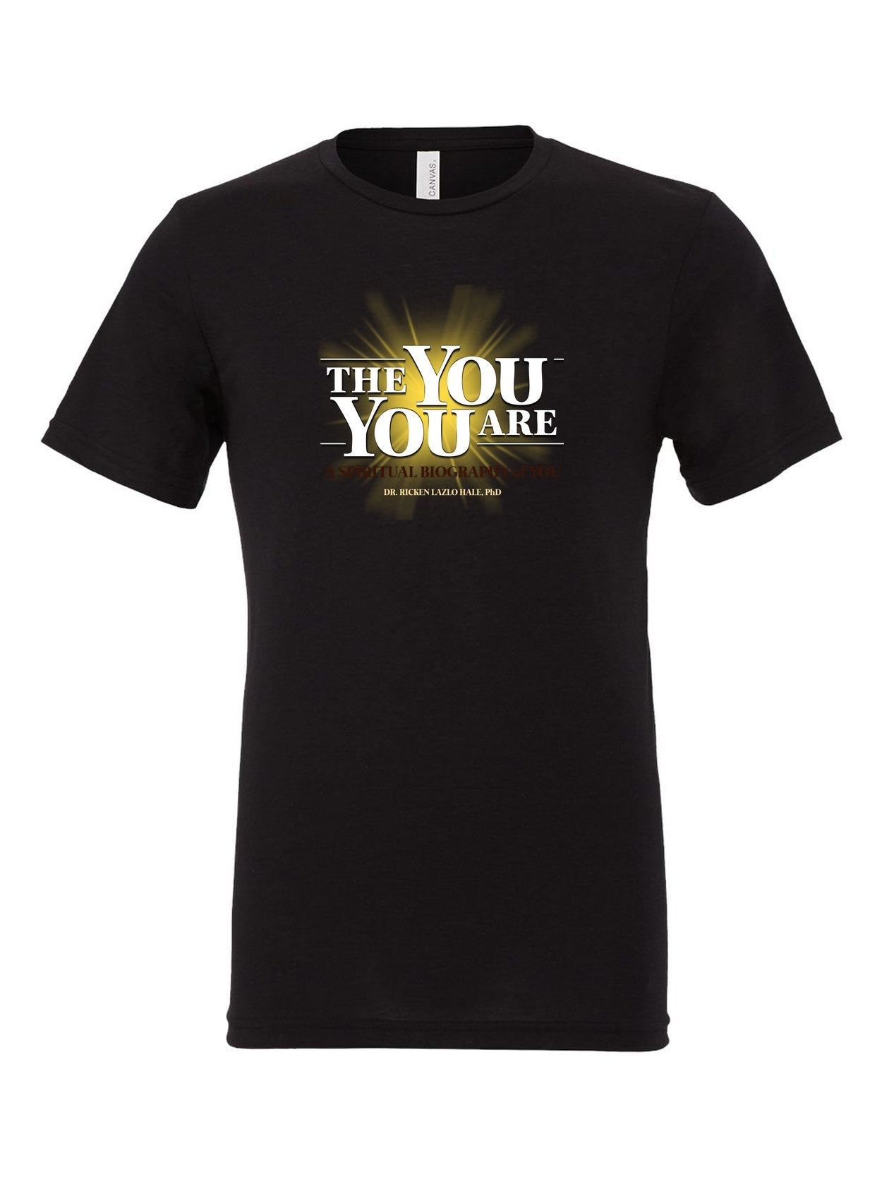 The You You Are on a black t-shirt