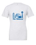 The Midwest Farm design on a white t-shirt