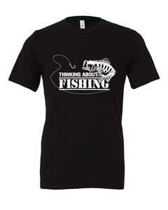 funny fishing black tshirt black t-shirt
