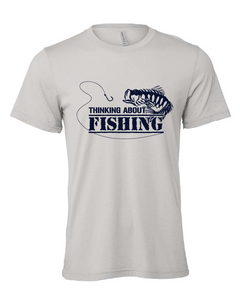 funny fishing gray tshirt t-shirt