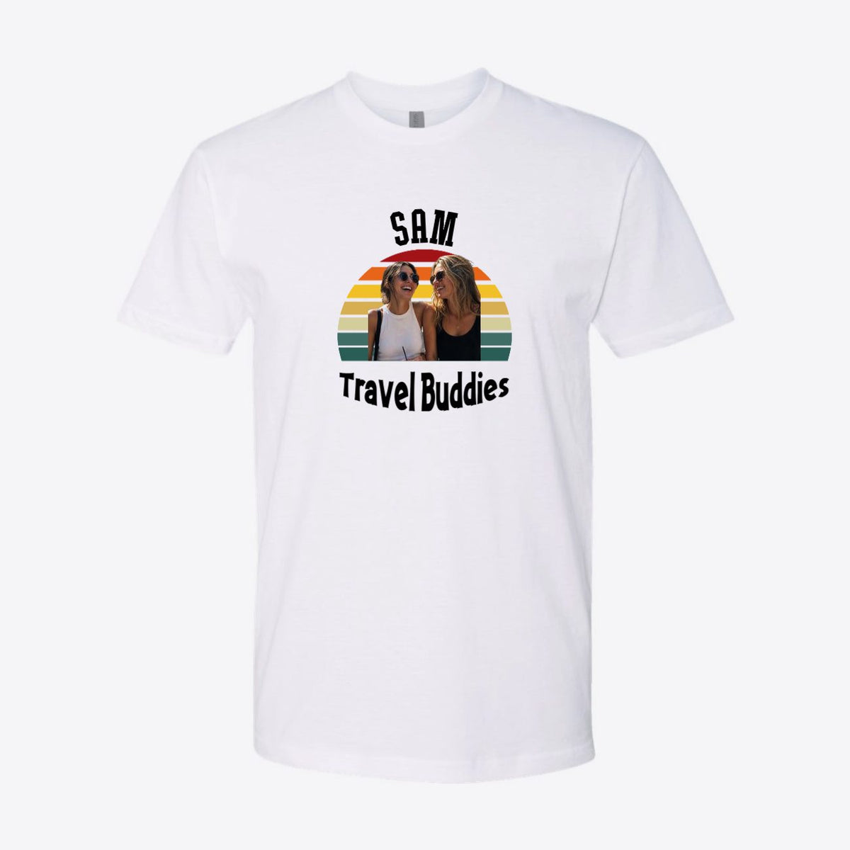 Travel Buddies Photo Custom Tee