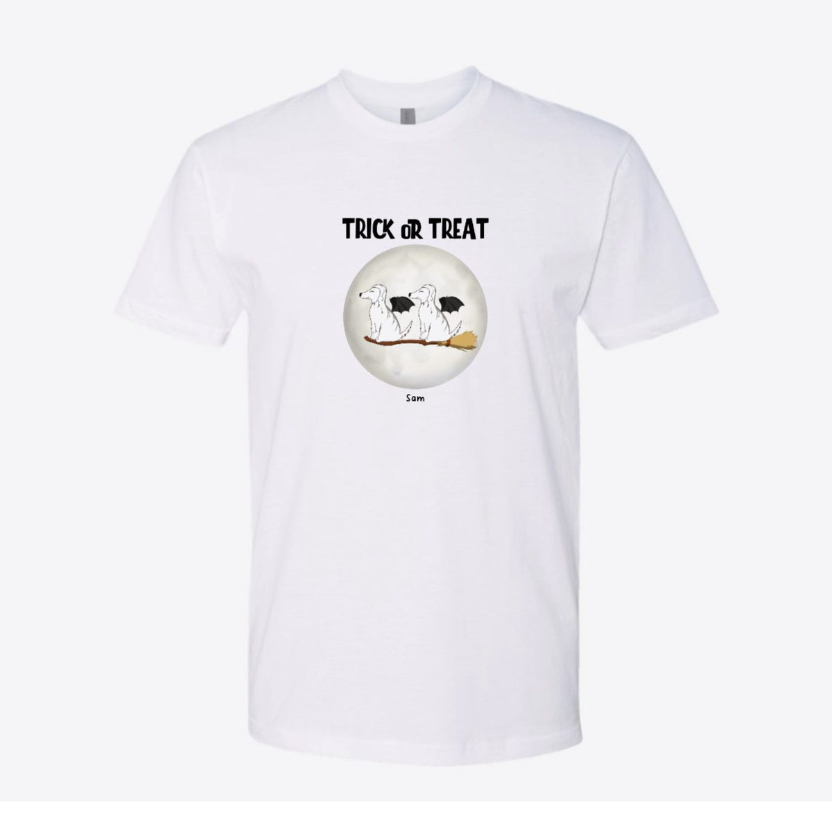 Trick or Treat Dogs Custom Tee