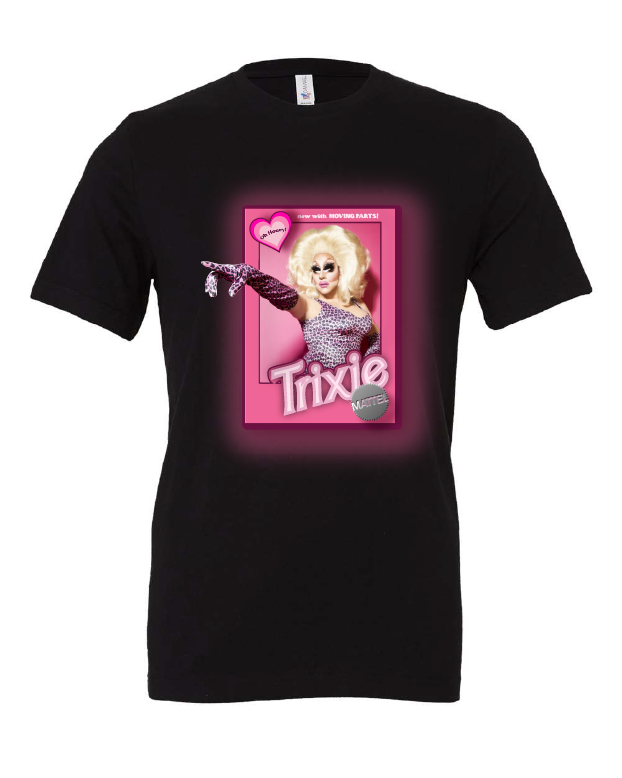 drag queen drag race barbie tracy martel black tshirt t-shirt 