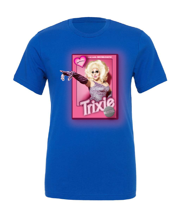 drag queen drag race barbie tracy martel blue tshirt t-shirt 
