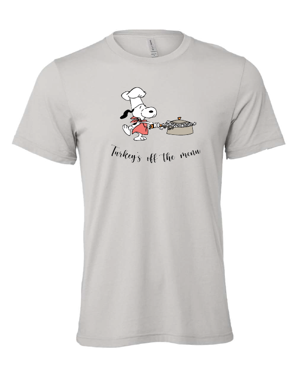 Turkey's off the Menu t-shirt, photo 1