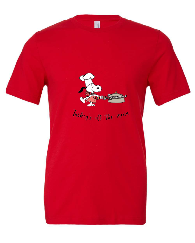 Turkey's off the Menu