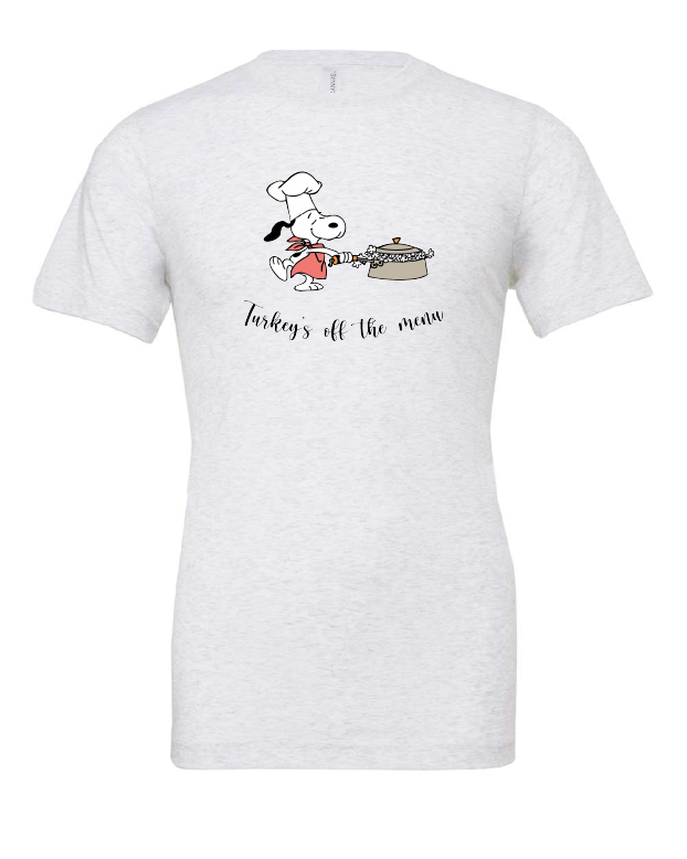 Turkey's off the Menu