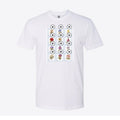 Vintage Flowers Grid Custom Tee