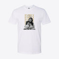 Vintage Repeat Text Photo Custom Tee