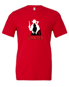 red dead redemption video game red tshirt t-shirt