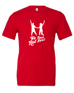 funny sex joke red tshirt red t-shirt