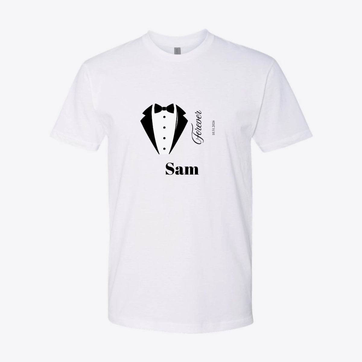 Wedding Day Bridesmaid or Groomsman Custom Tee