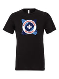 Wesco Beach Life Guard on a black t-shirt