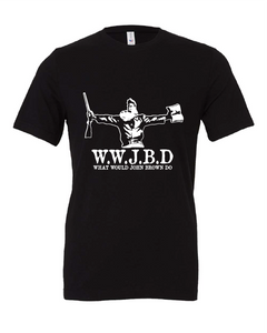 john brown activist activism kansas midwest black tshirt t-shirt 