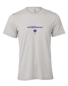 wildflower flower gray tshirt t-shirt 