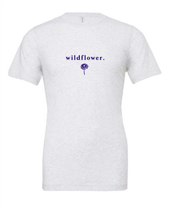 wildflower flower white tshirt t-shirt 