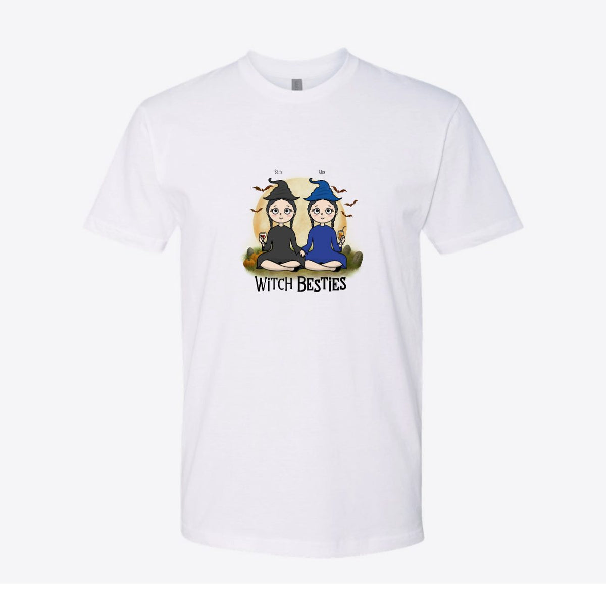 Witch Besties Custom Tee