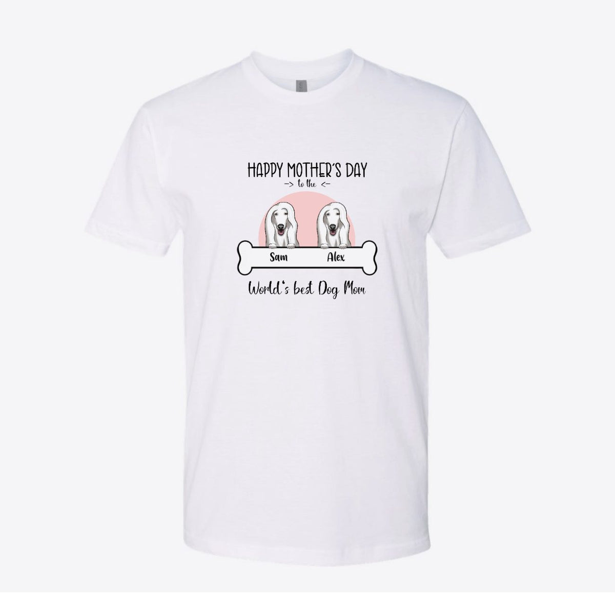 World's Best Dog Mom Custom Tee