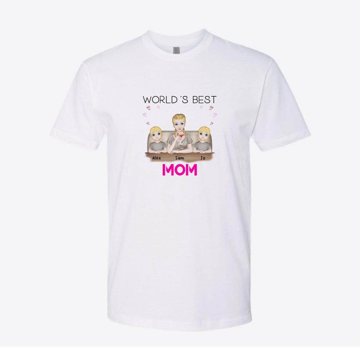 World's Best Mom Custom Tee