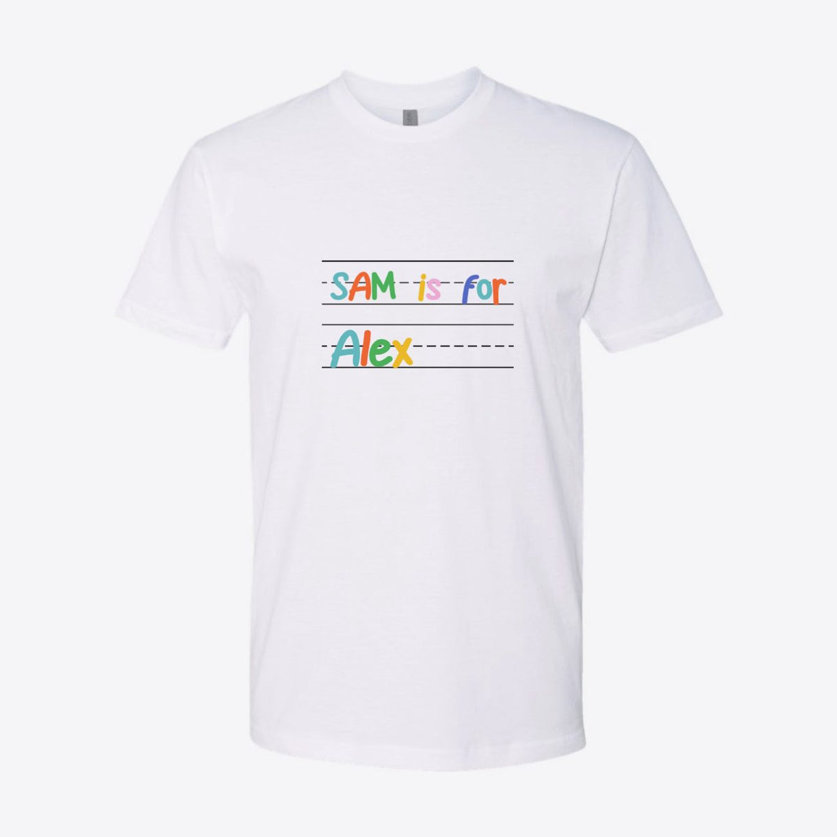 Y Is for Your Name Kids Custom Tee