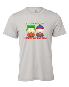 south park tv show kyle stan gray tshirt t-shirt 
